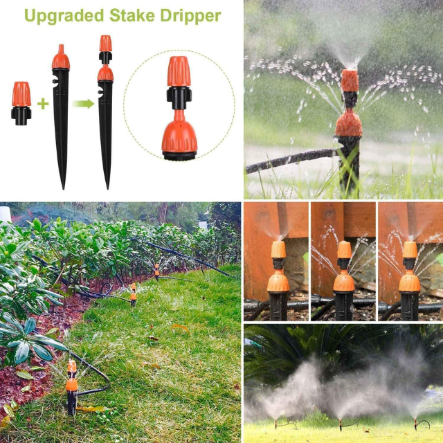 Kits d'irrigation goutte à goutte automatique réglable (ESG14538)