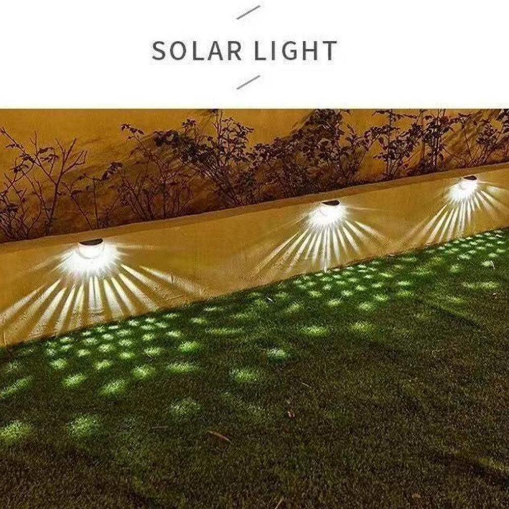 Mont mural semi-circulaire LEMPOL SOLAR LED LED LEIL GARDIN (ESG20766)