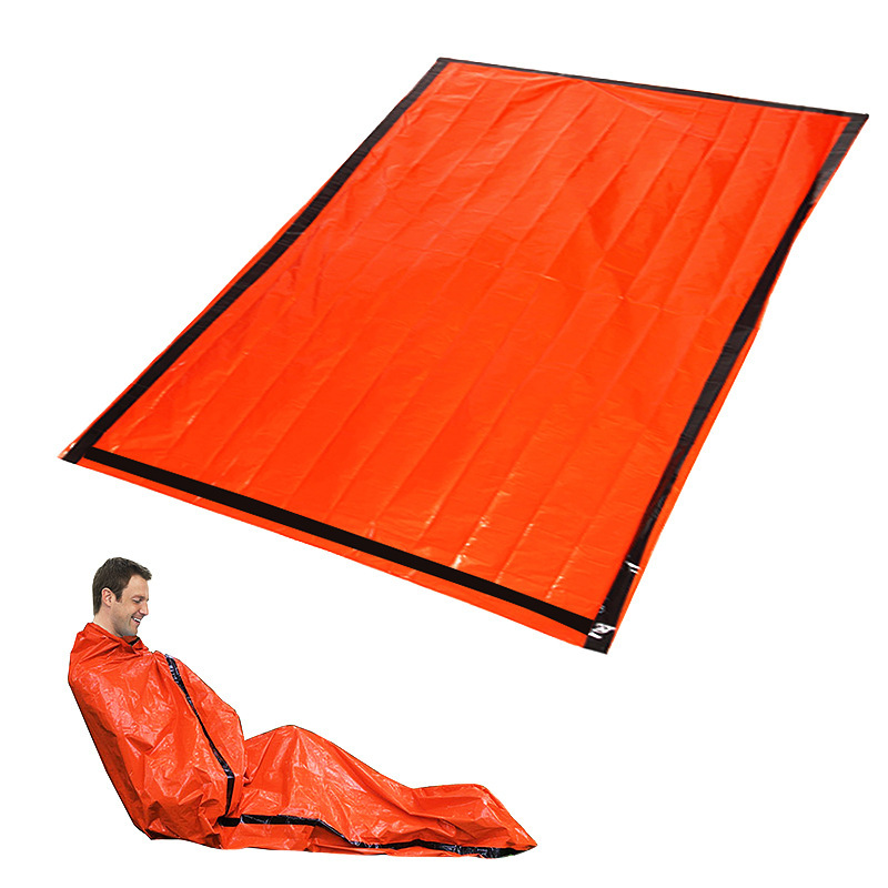 Sac de couchage de survie à la couverture de couchage thermique d'urgence pour la randonnée en camping (ESG16082)
