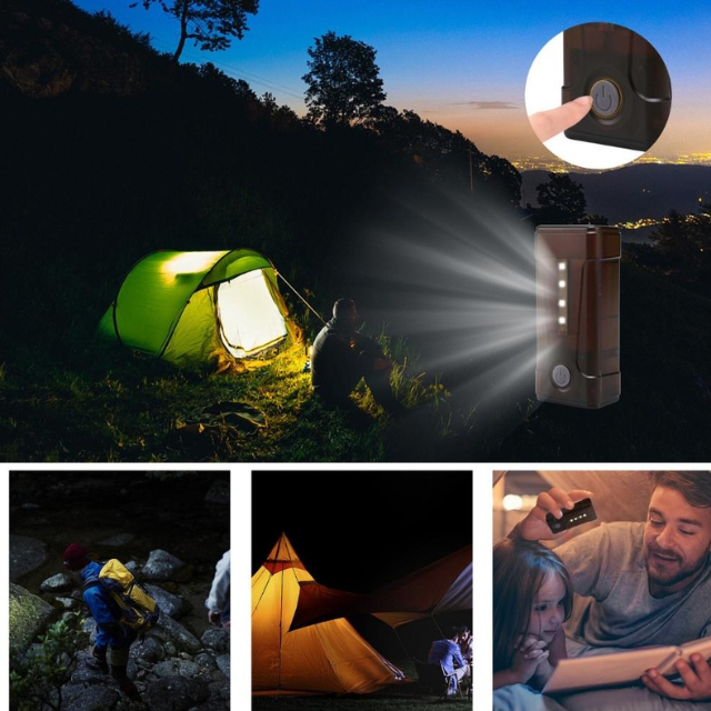 Douche de camping rechargeable électrique (ESG21120)