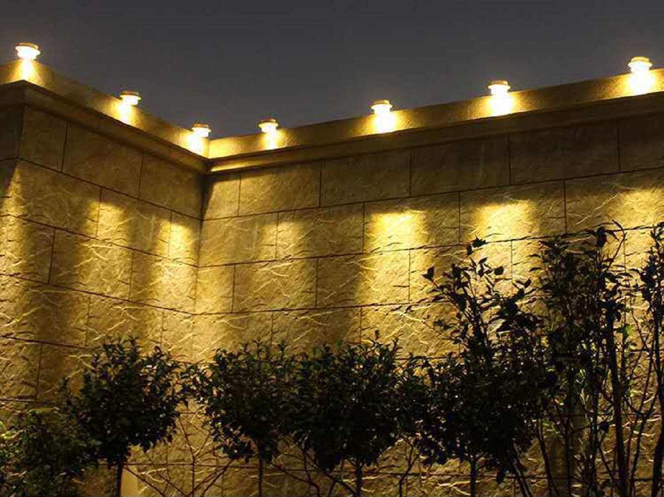 Clôture à LED sans fil solaire Light Light Night Light Outdoor, Away, Garden, Patio (ESG17800)